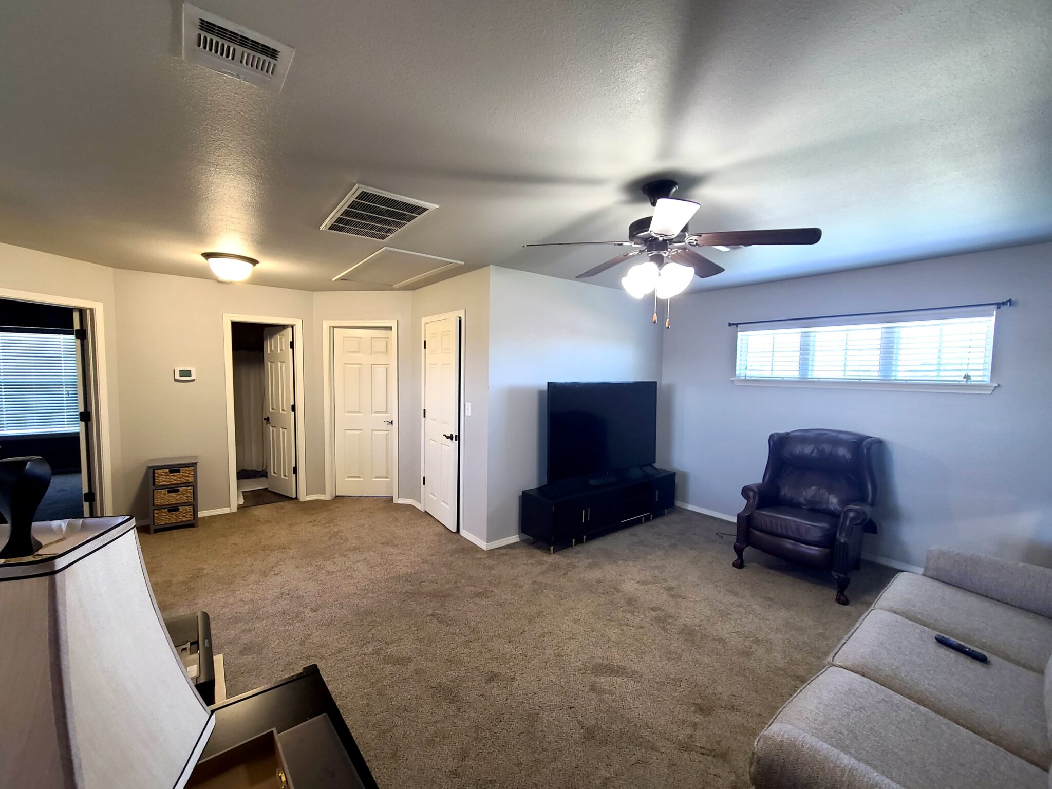 Home interior fully painted in Tulsa, OK