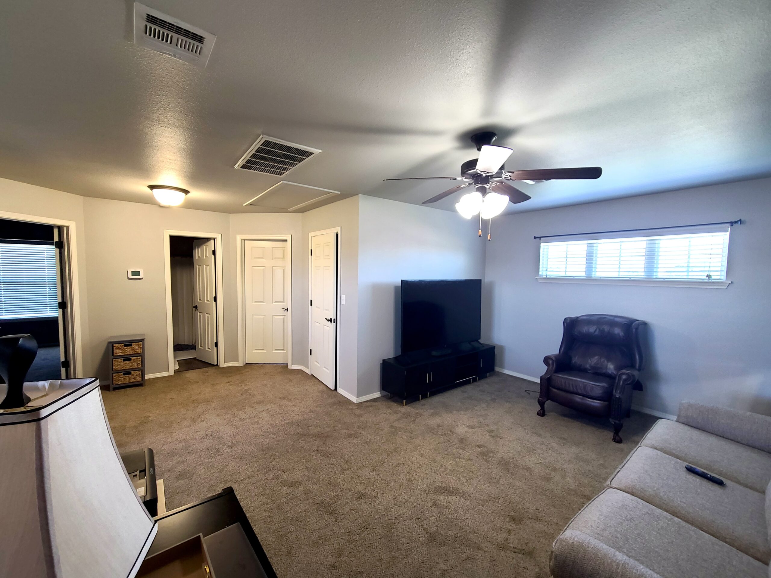 Home interior fully painted in Tulsa, OK