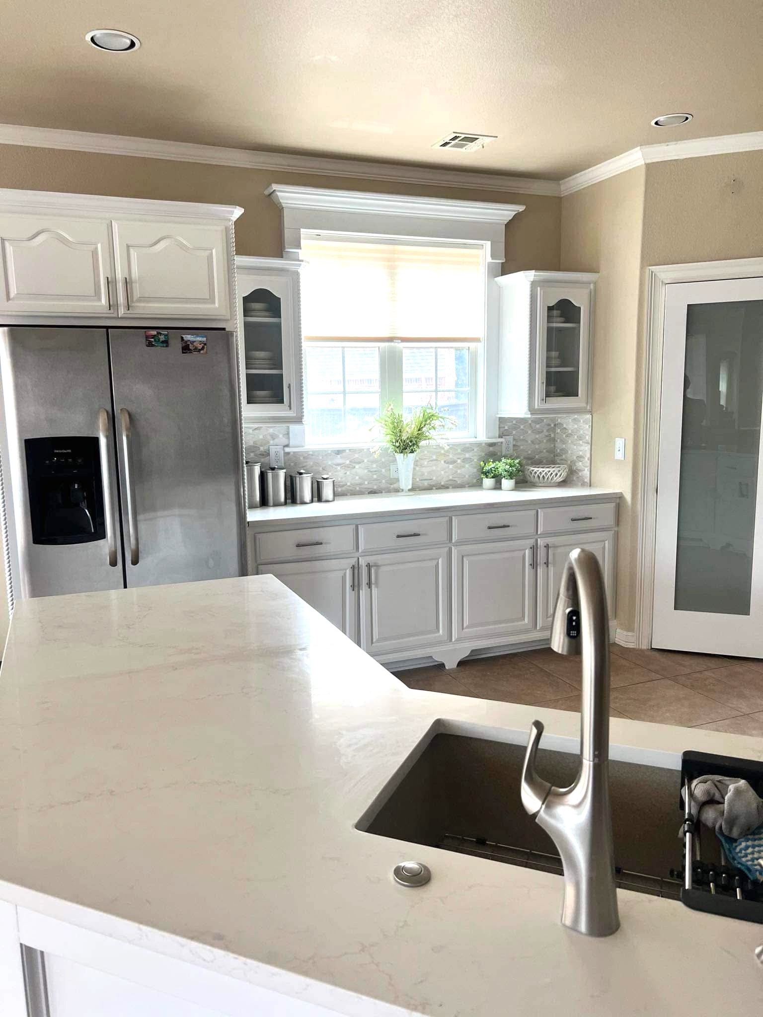 Cabinets painted in Tulsa, OK