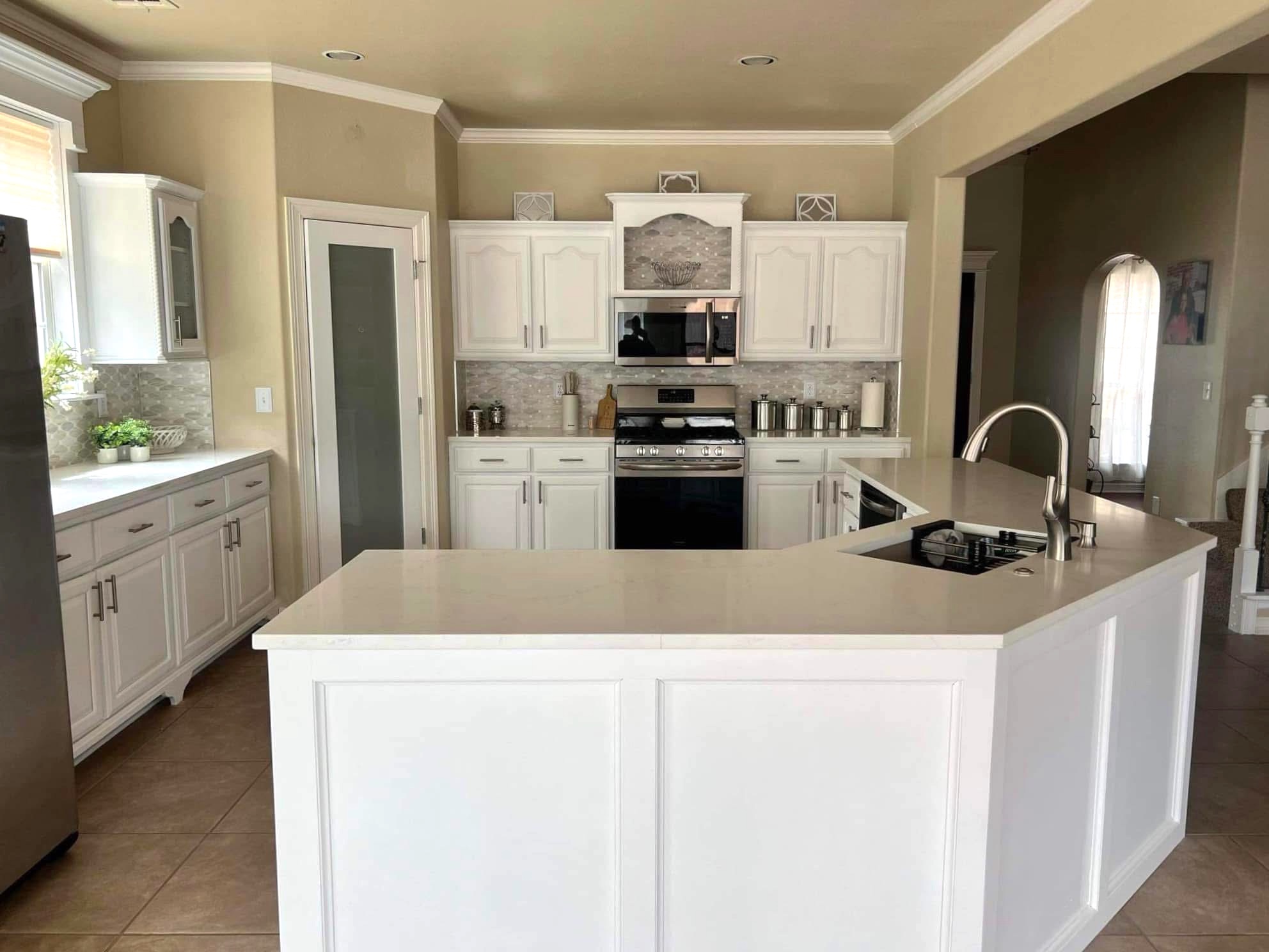 Cabinets painted in Tulsa, OK