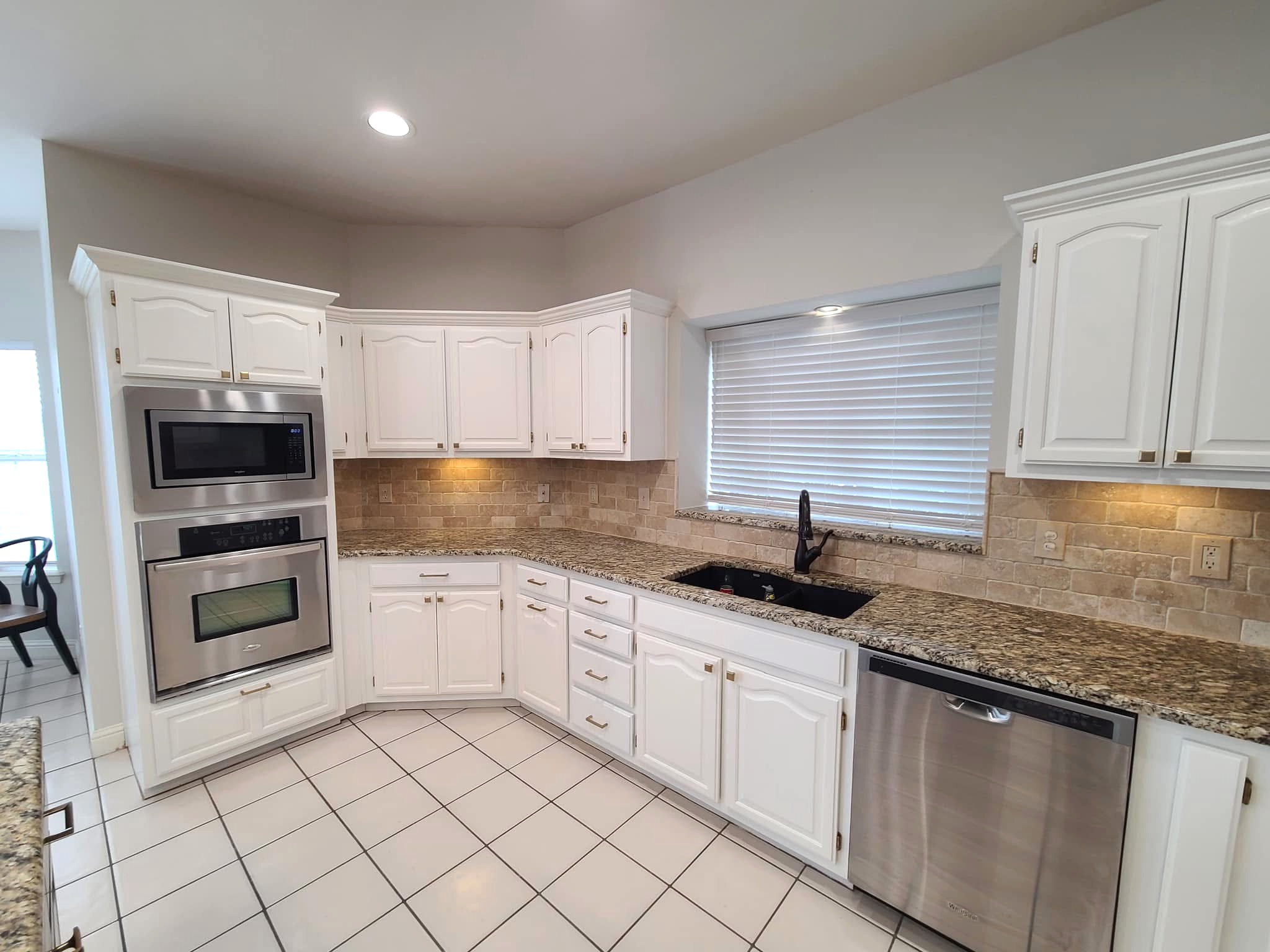 Cabinets painted in Tulsa, OK