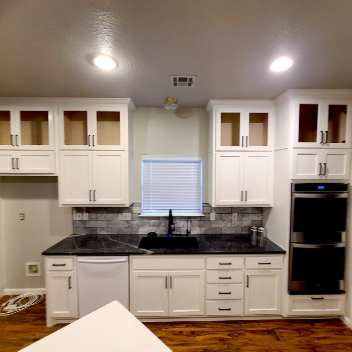 Cabinets painted in Tulsa, OK